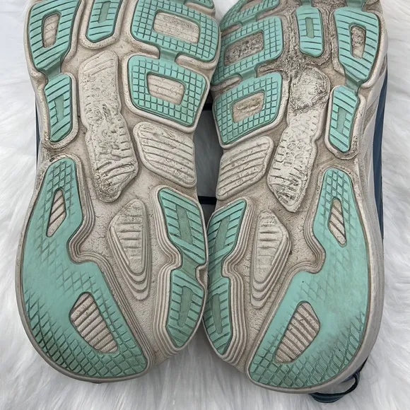 HOKA ONE ONE Bondi 7 Shoes Men’s 11.5 Sneakers Real Teal / Outer Space
