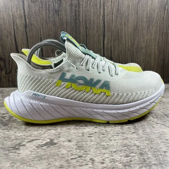 Hoka One One Carbon X3 Shoes Billowing Sail Evening Primrose 1123192 Men’s 8.5 D
