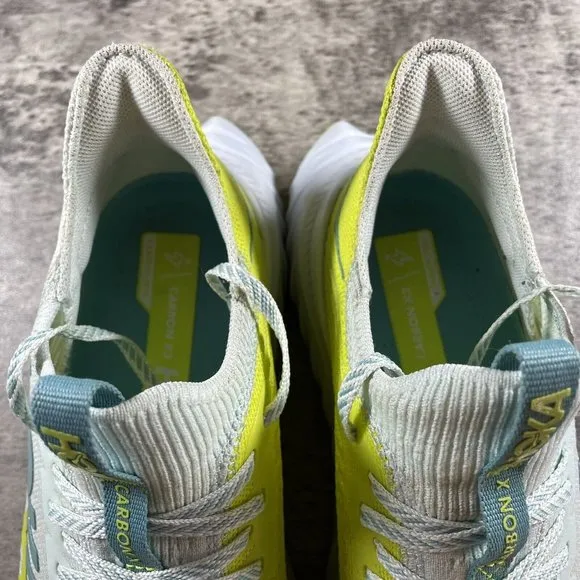 Hoka One One Carbon X3 Shoes Billowing Sail Evening Primrose 1123192 Men’s 8.5 D