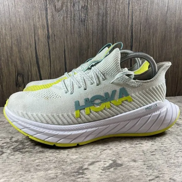 Hoka One One Carbon X3 Shoes Billowing Sail Evening Primrose 1123192 Men’s 8.5 D