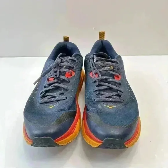 Hoka One One Challenger ATR 6‎ Men’s Blue Orange Athletic Shoes Size 11.5