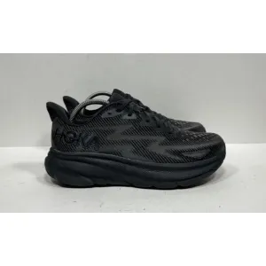 Hoka One One Clifton 9 1127895 BBLC Black Running Shoes Sneakers Men’s Size 9