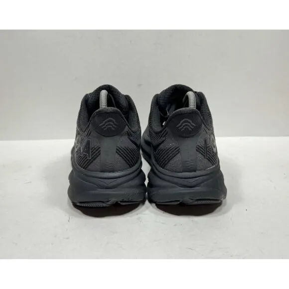 Hoka One One Clifton 9 1127895 BBLC Black Running Shoes Sneakers Men’s Size 9