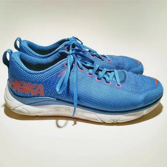 Hoka One One Hupana 2 Sneakers Speed Blue / Orange Running Shoes Men 9.5