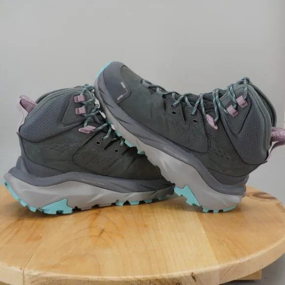 Hoka One One Kaha 2 GTX Mid Womens Size 6 Shoes Castlerock Hiking Trail NEW