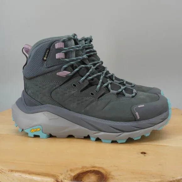 Hoka One One Kaha 2 GTX Mid Womens Size 6 Shoes Castlerock Hiking Trail NEW