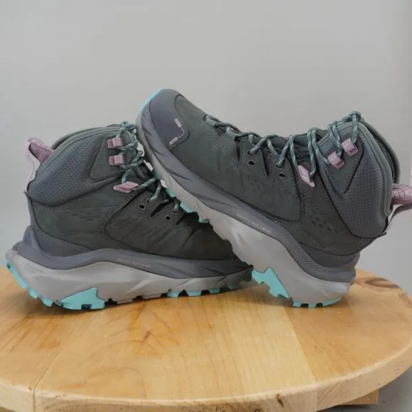 Hoka One One Kaha 2 GTX Mid Womens Size 9 Shoes Castlerock Hiking Trail NEW