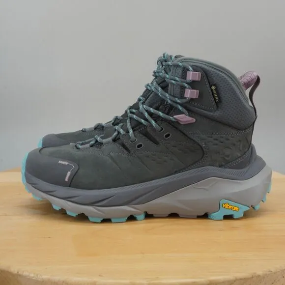 Hoka One One Kaha 2 GTX Mid Womens Size 9 Shoes Castlerock Hiking Trail NEW