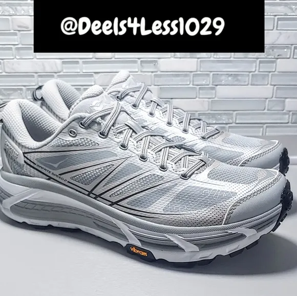 Hoka One One Mafate Speed 2 Trail Running Mens SZ 11D Galactic Grey