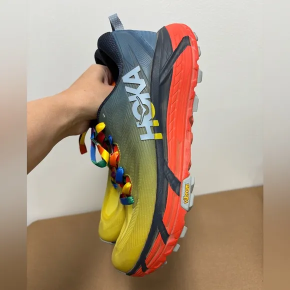 Hoka One One Mafate Speed 3 Mesh and Rubber Running Shoe Size 12.5