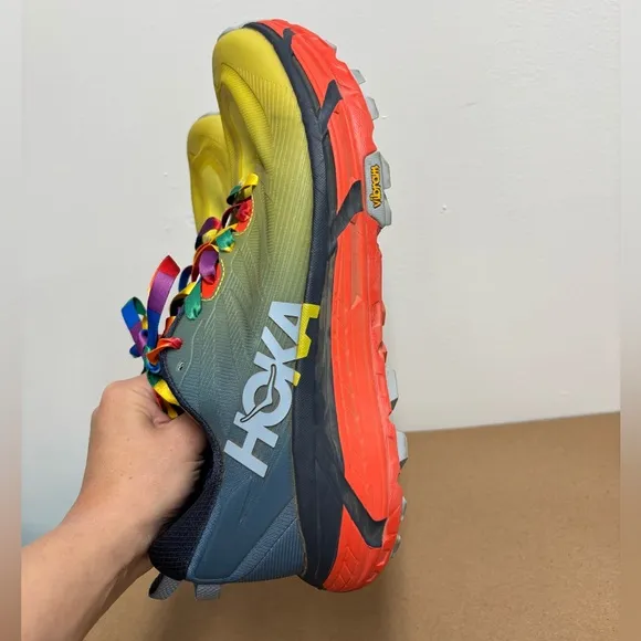 Hoka One One Mafate Speed 3 Mesh and Rubber Running Shoe Size 12.5