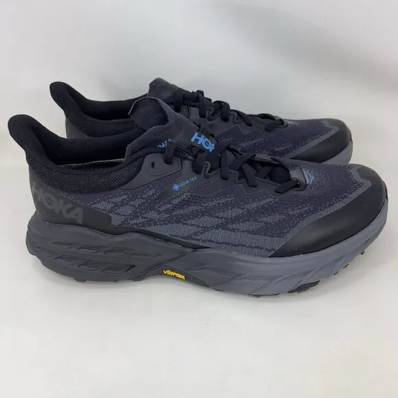 Hoka One One Speedgoat 5 Shoes Gore-tex GTX Black Men’s Size 9.5 D