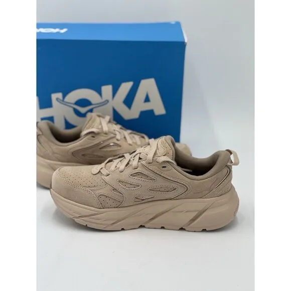 Hoka One One U Clifton L Suede Men’s 5 Women’s 6 Brown Running Shoes New In Box