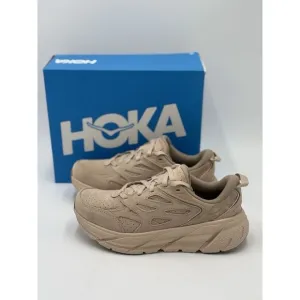 Hoka One One U Clifton L Suede Men’s 5 Women’s 6 Brown Running Shoes New In Box