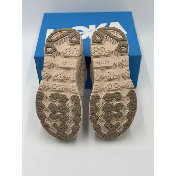 Hoka One One U Clifton L Suede Men’s 5 Women’s 6 Brown Running Shoes New In Box