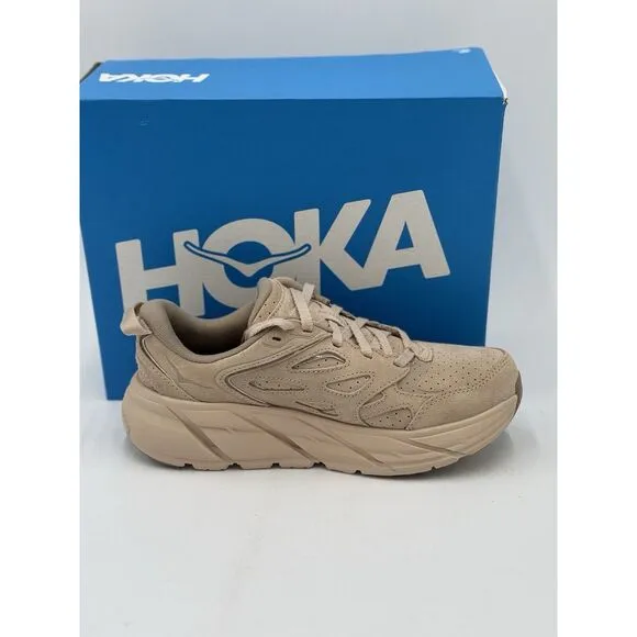 Hoka One One U Clifton L Suede Men’s 5 Women’s 6 Brown Running Shoes New In Box