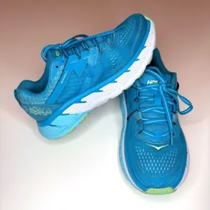 Hoka One One Women’s Gaviota 2 Aqua Turquoise Blueish Athletic Shoes Size- 5.5