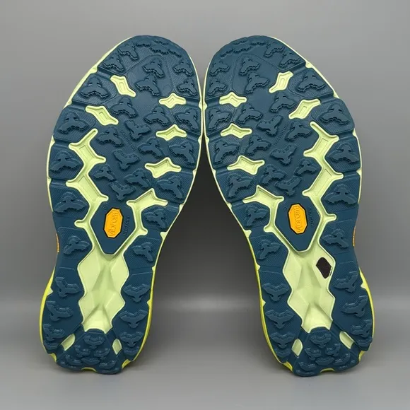 Hoka One Speedgoat 5 Blue Neon Trail Running Shoes Men's Sz 11.5D NEW!