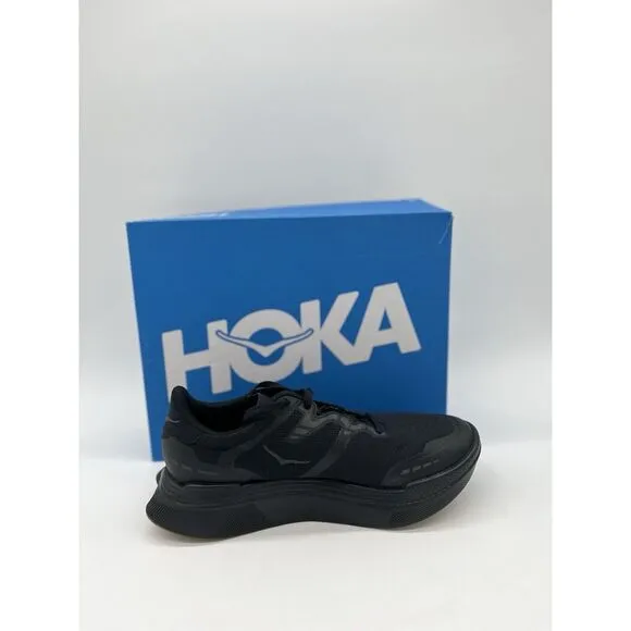 HOKA Unisex Transport X Shoes Black New With Box 7.5 Men / 8.5 Women