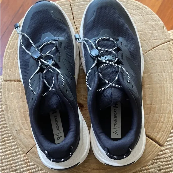 Hoka women’s Black Transport shoes