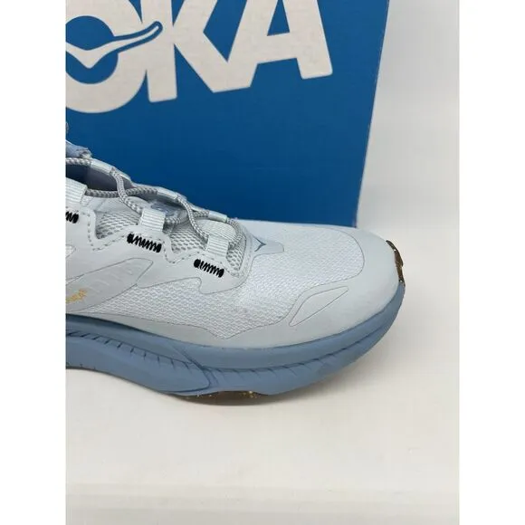 HOKA Women’s Transport GTX Shoes White Blue New Size 6 *Read*