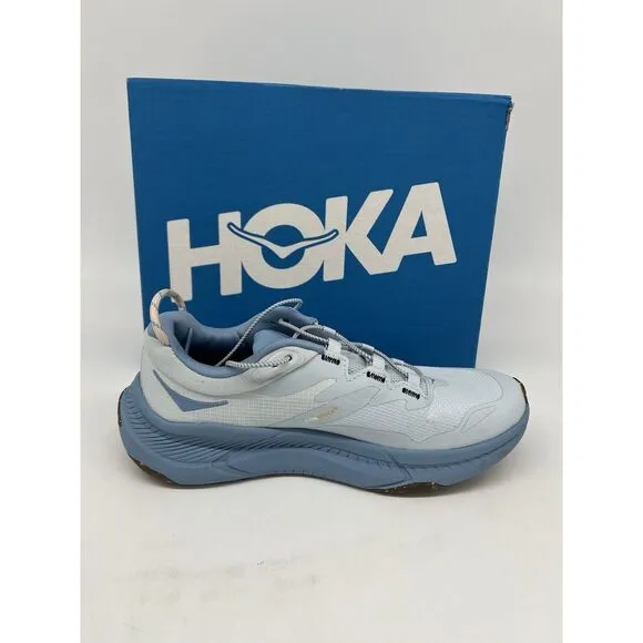 HOKA Women’s Transport GTX Shoes White Blue New Size 6 *Read*