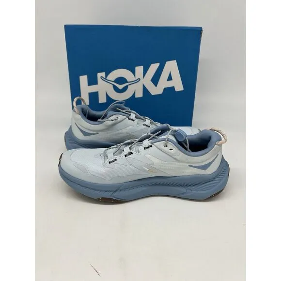 HOKA Women’s Transport GTX Shoes White Blue New Size 6 *Read*