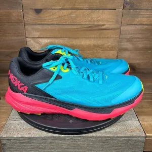 Hoka Zinal Men’s Size 13 D Blue Trail Shoes Hiking Sneakers Lace Up New in Box