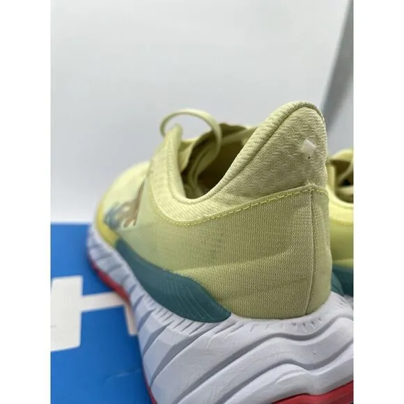 Hoka One One Carbon X 2 1113526 LGHC Green Running Shoes Mens Sz 8 D Women’s 9.5