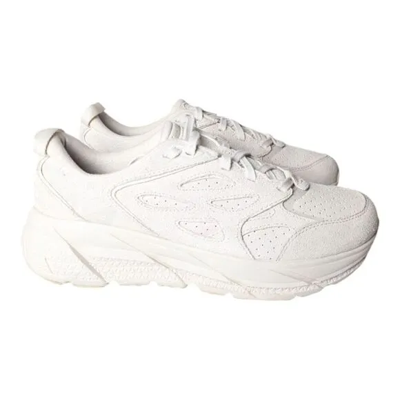 HOKA ONE ONE Clifton L Suede Running Shoes Size W10/M8.5