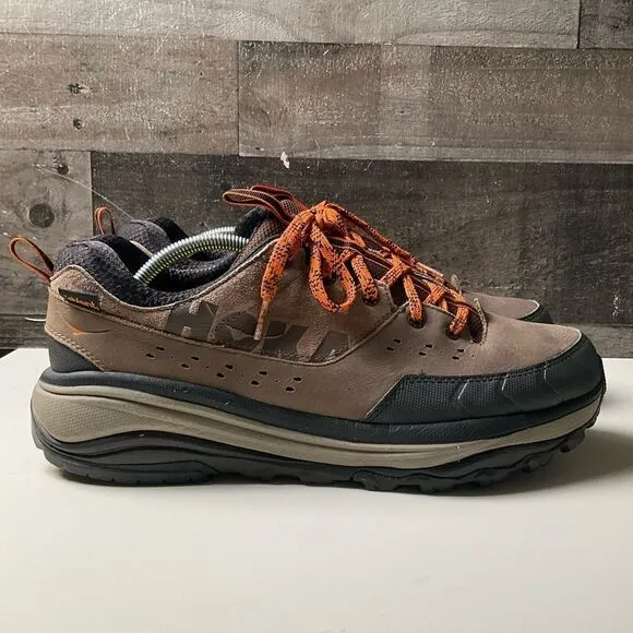 Hooks One One Tor summit WP Men’s size 12 US 1008980 BBON Brown Athletic Shoes