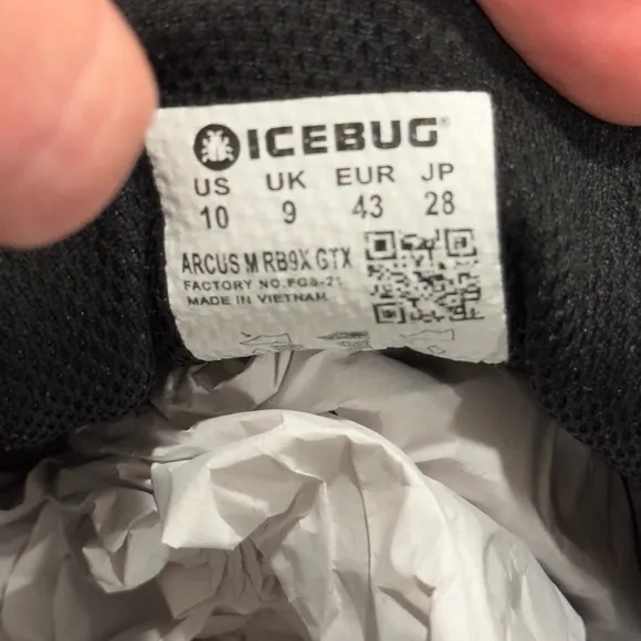 Icebug Arcus RB9X Plus Shoes