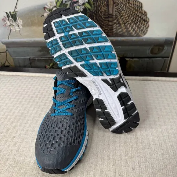 Inov-8 Roadclaw 275 V2 Mens Size 8.5 Gray/Black Running Shoes Lightweight