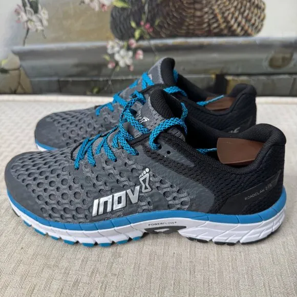 Inov-8 Roadclaw 275 V2 Mens Size 8.5 Gray/Black Running Shoes Lightweight