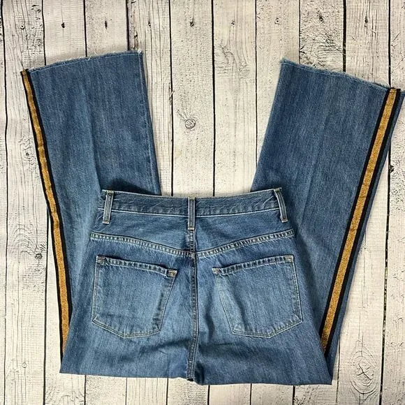 J BRAND Joan High Rise Crop Quintessential Jeans