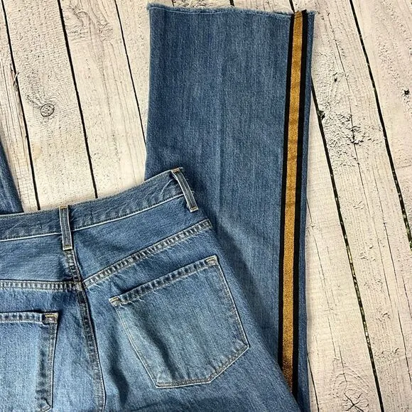 J BRAND Joan High Rise Crop Quintessential Jeans