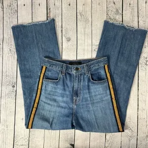 J BRAND Joan High Rise Crop Quintessential Jeans
