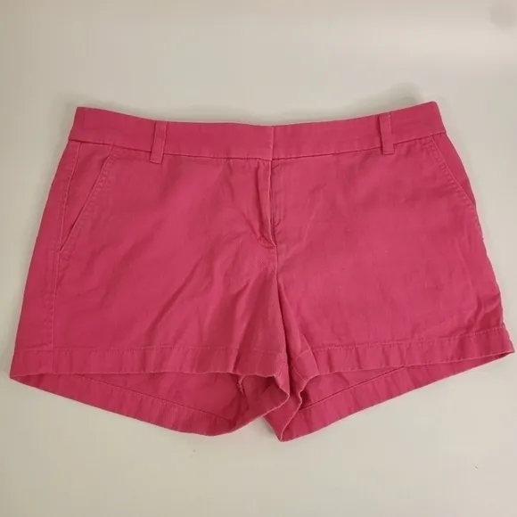 J. Crew Women’s Bright Hot Pink Shorts Size 12