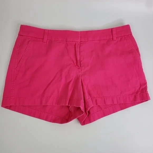 J. Crew Women’s Bright Hot Pink Shorts Size 12