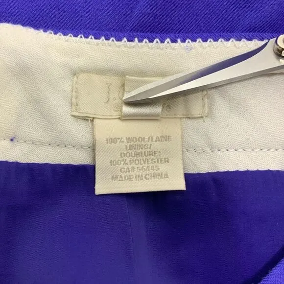 J. CREW No. 2 Pencil wool Skirt
