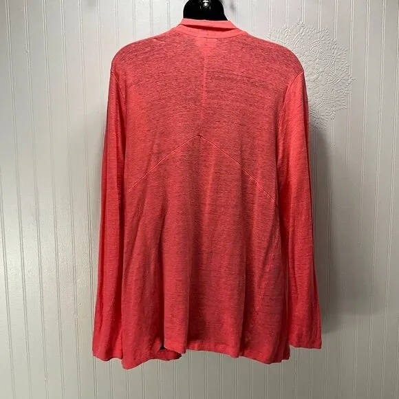 J. JILL Love Linen 100% Linen Cardigan