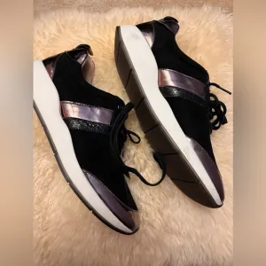 JB MARTIN VELVET TRAINERS WOMEN’s SNEAKERS SHOES 38 (7 1/2)