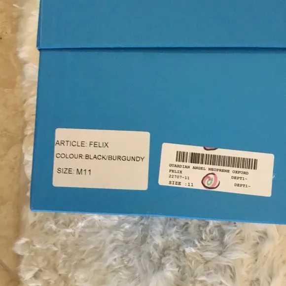 John Fluevog  GUARDIAN ANGEL FELIX shoes UNISEX 11M 13W New with box