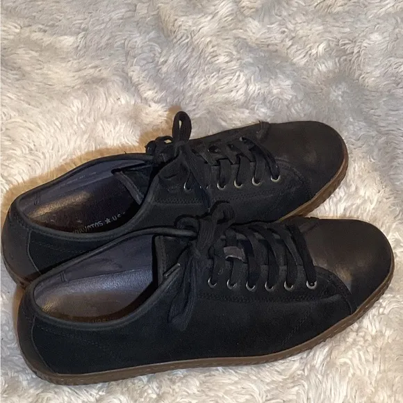 JOHN VARVATOS STAR USA - Men’s Black leather shoes size 12