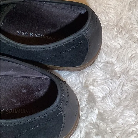JOHN VARVATOS STAR USA - Men’s Black leather shoes size 12