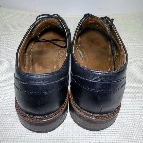 Johnston Murphy Fullerton WIngtip  Calfskin Men’s Shoes Size 10.5 M Black