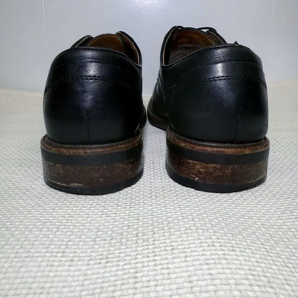 Johnston Murphy Fullerton WIngtip  Calfskin Men’s Shoes Size 10.5 M Black