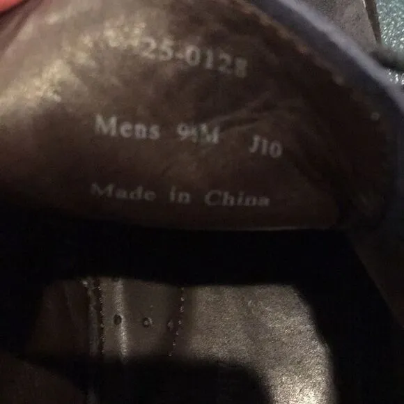 Johnston &amp; Murphy men’s shoes dark navy 9.5.