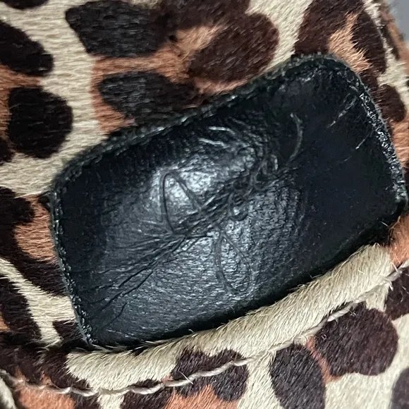 Joie calf skin leopard print shoes in excellent used condition size EU40/US10