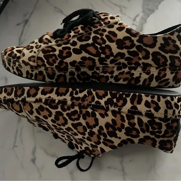 Joie calf skin leopard print shoes in excellent used condition size EU40/US10